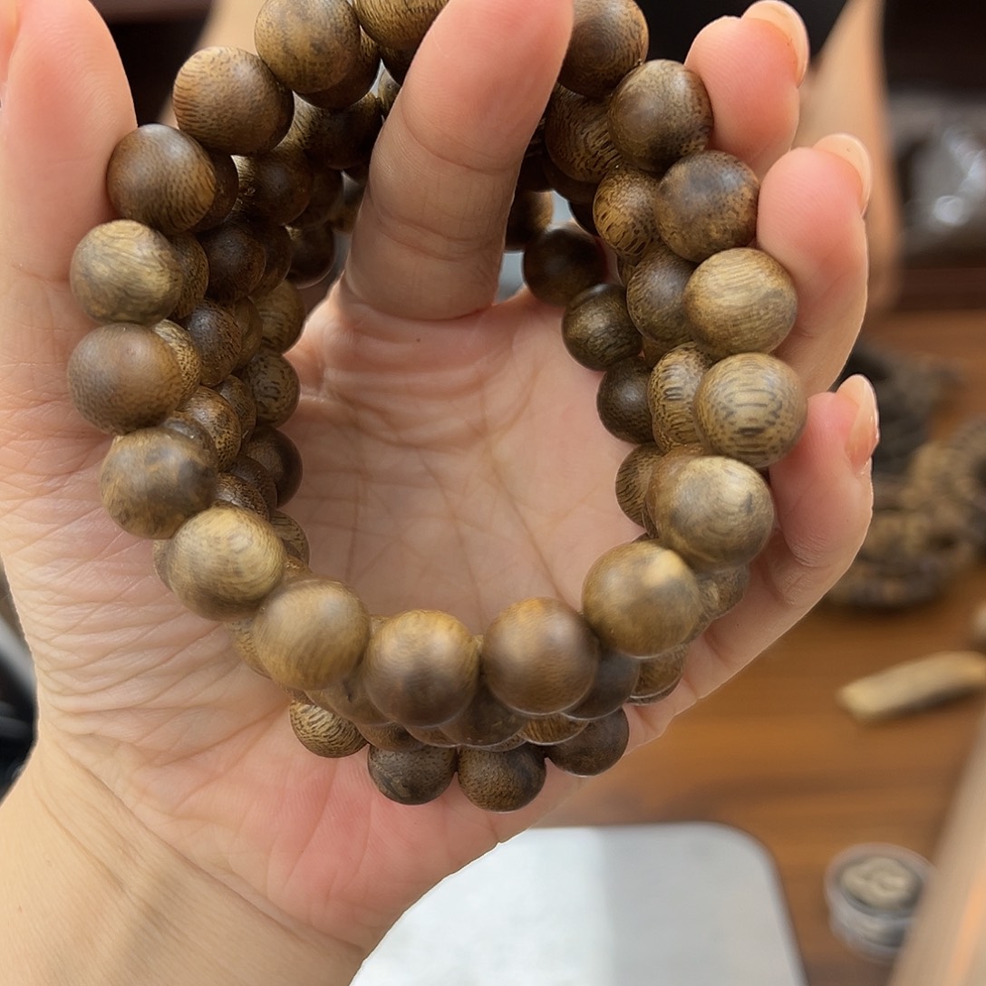 沉香香囊沉香沉香海南白棋1.1圆珠单圈多样性发一8