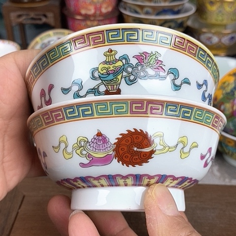 景德镇陶瓷藏式茶碗