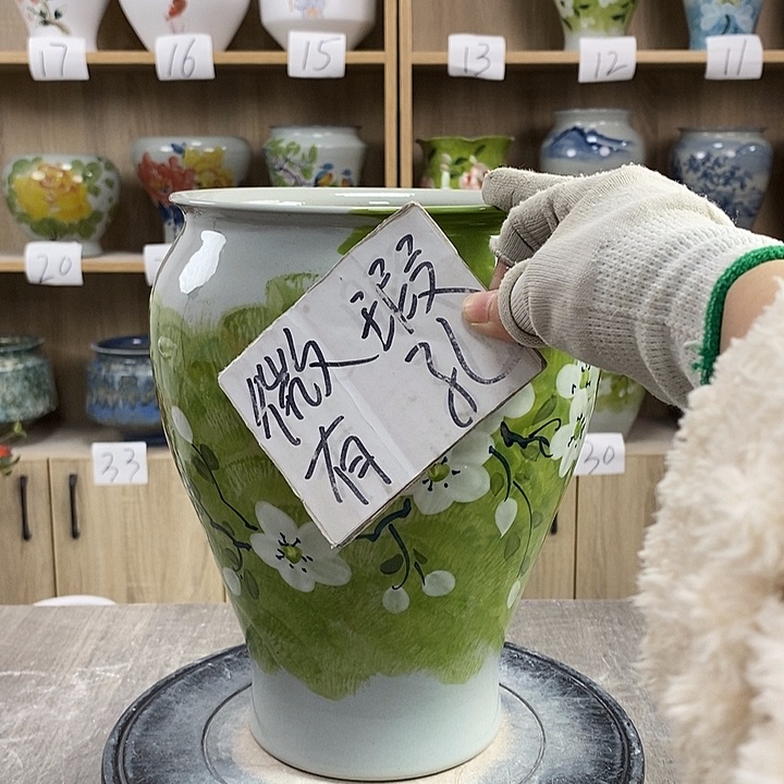 缸13xc景德镇陶瓷花盆