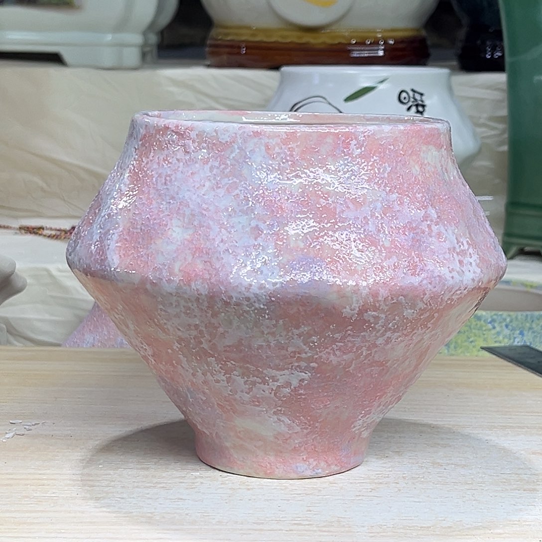 陶瓷绿植多肉微瑕花盆外口径：11*14