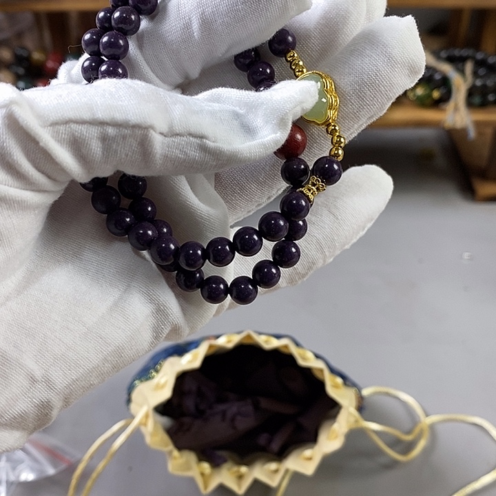 泥塑紫气东来0.6双圈