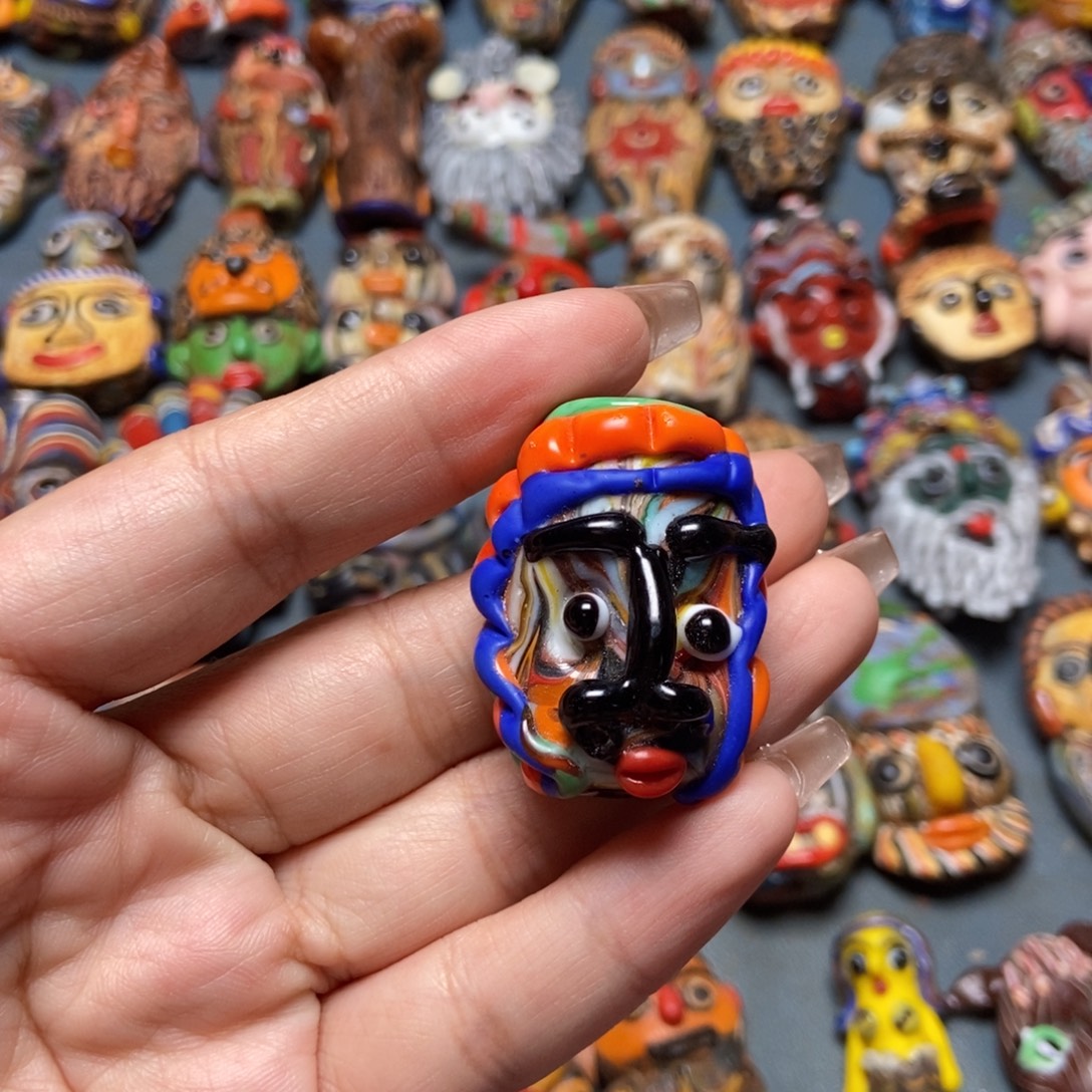 颈饰玻璃印度尼西亚因纽特人