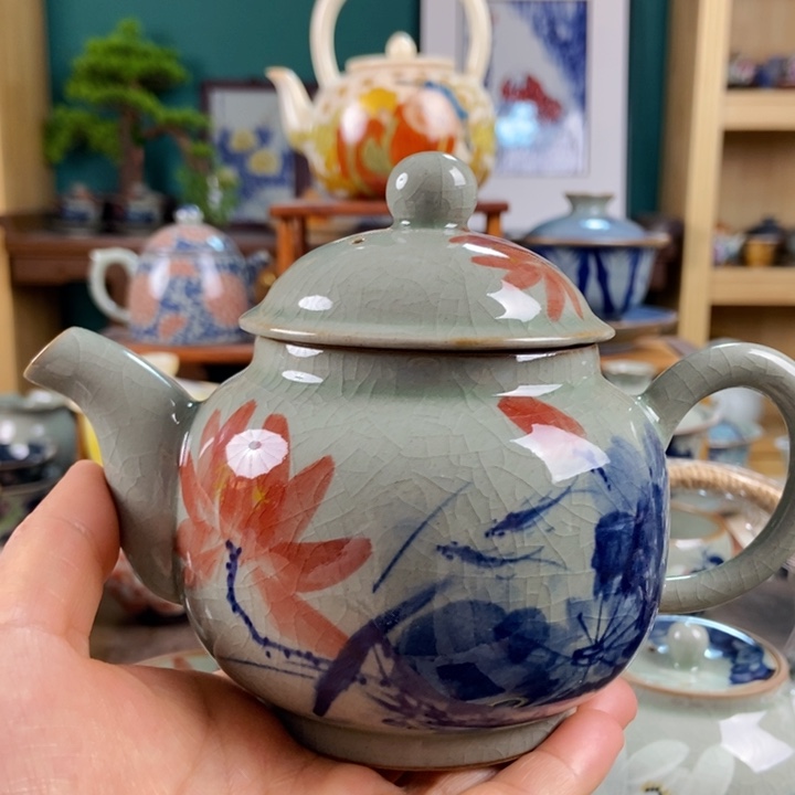 瓷片手工制作工艺精湛等特点为