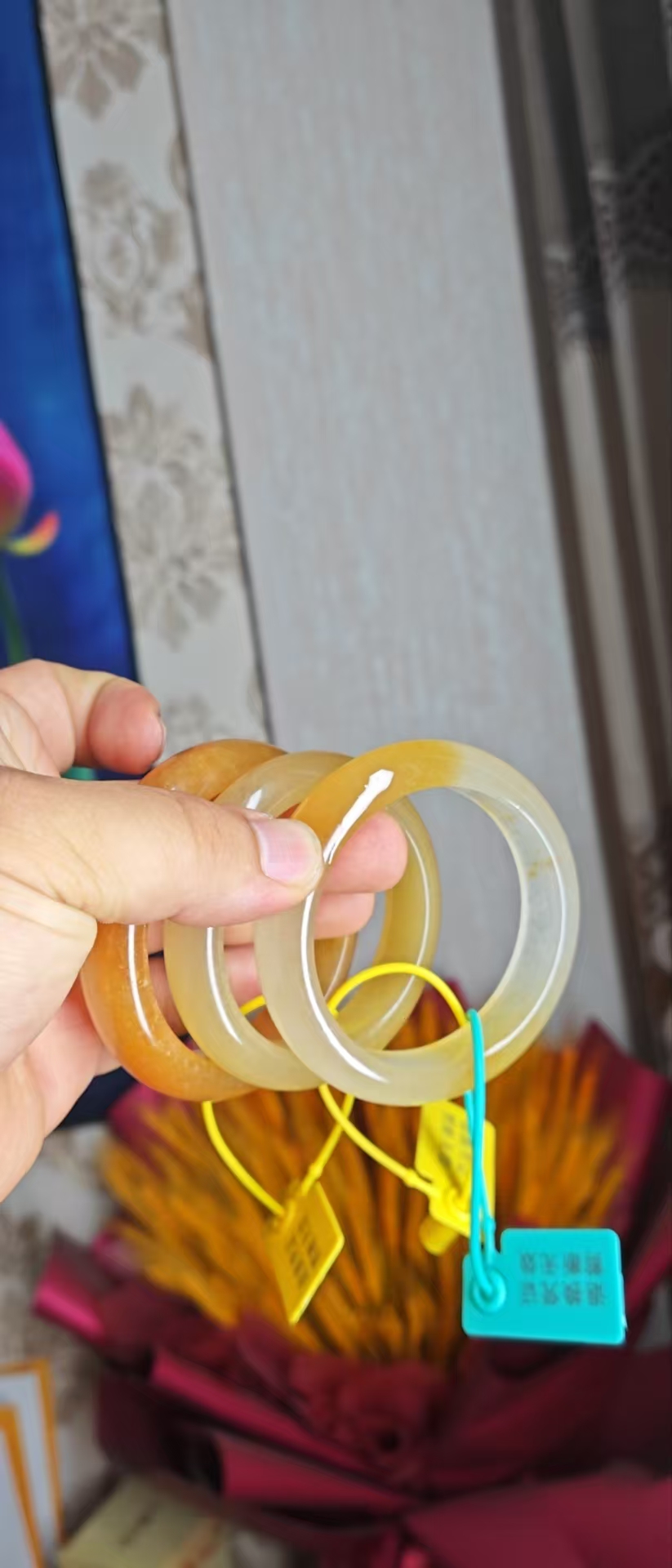 立新优选丶精品黄龙玉手镯