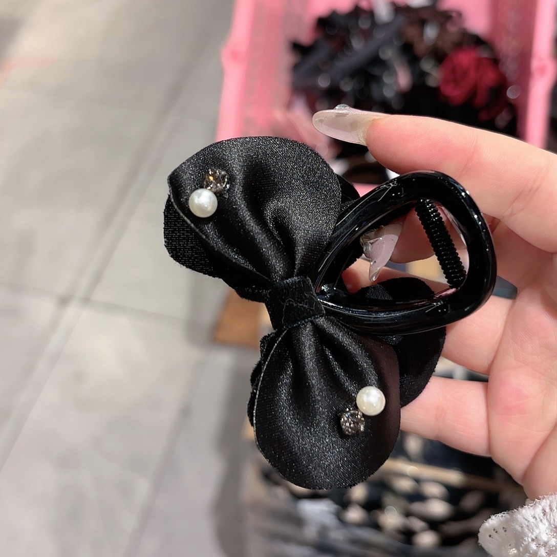 皮质铁合金发饰发夹