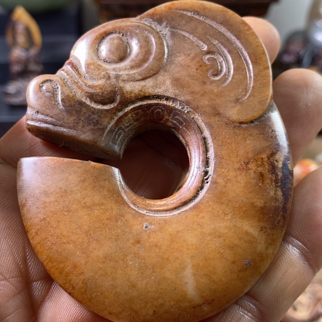 和田玉（糖玉）颈饰未镶嵌