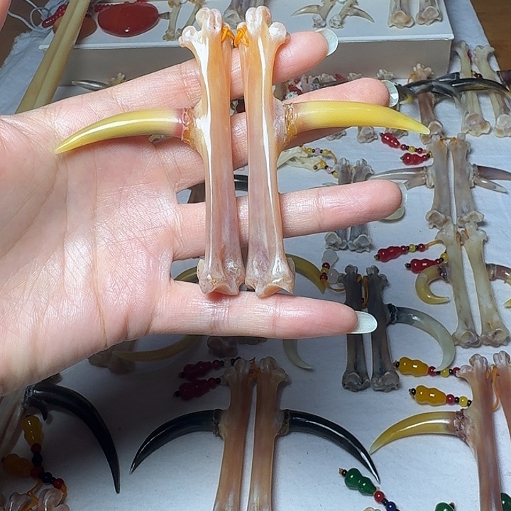 呜***哒手串/手链鸡骨（鸡脚）鸡爪骨一对