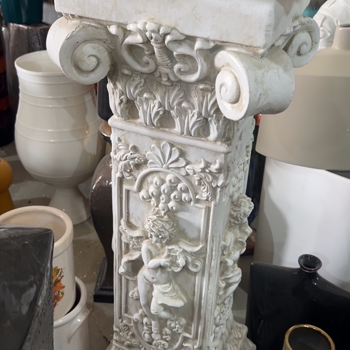 摆件高84宽33公分微瑕树脂石膏合成