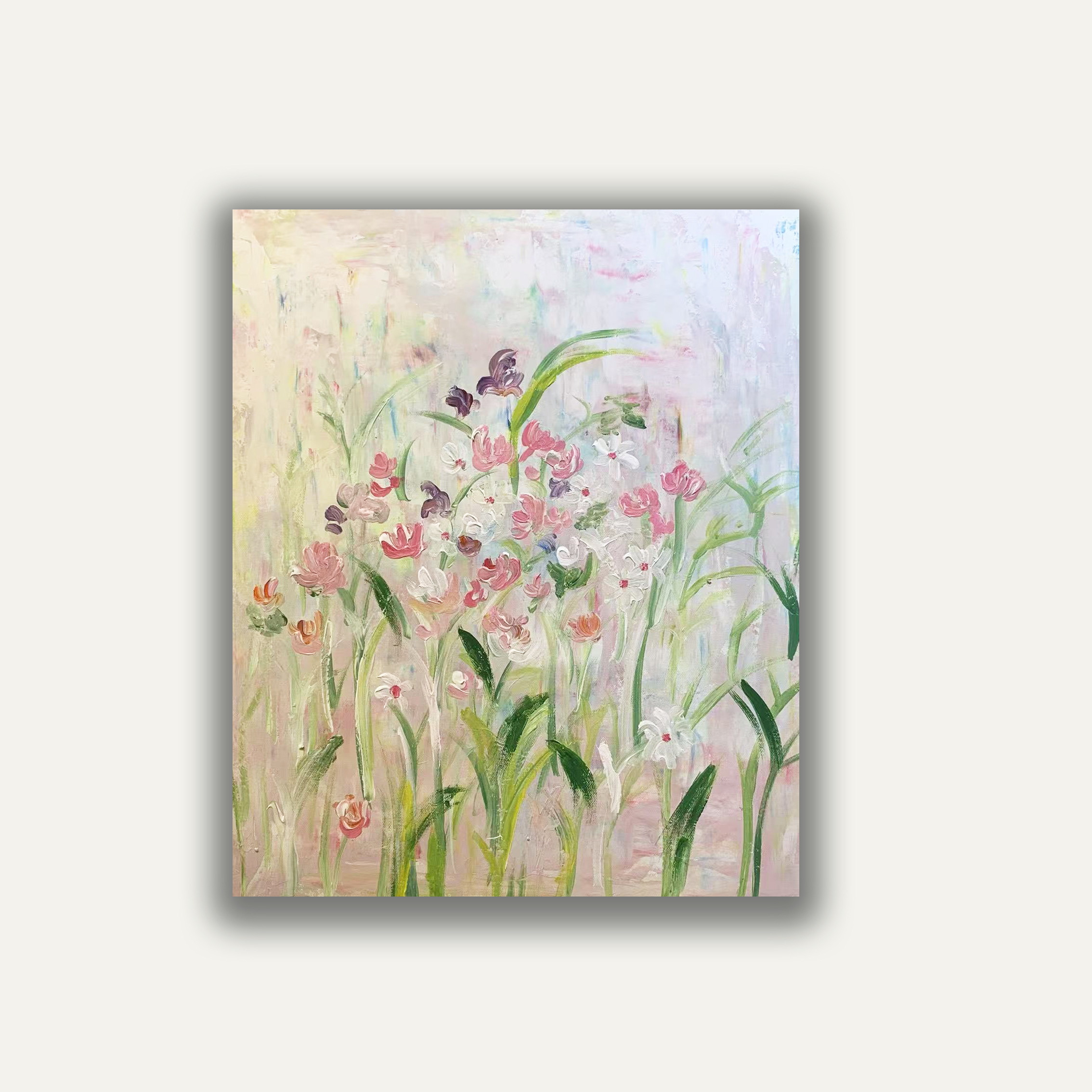 【春和景明】餐厅挂画法式奶油风装饰画沙发背景床头挂画