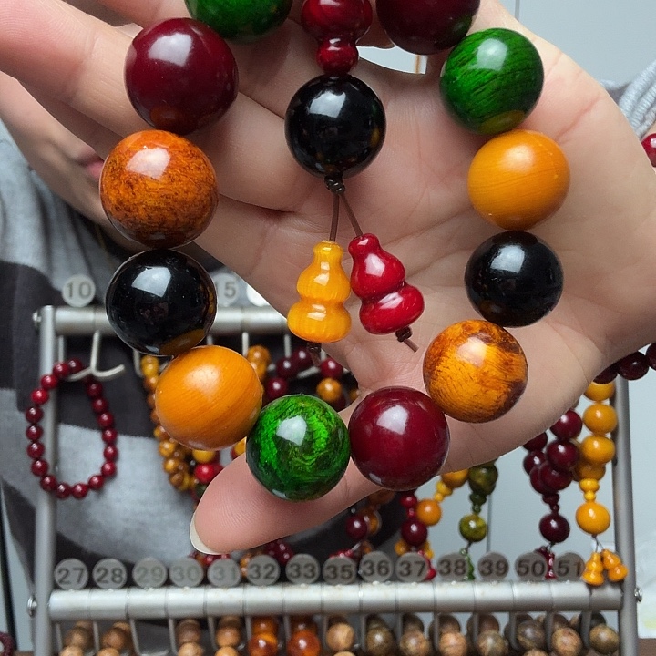 松木固化款琥珀木1.8多宝