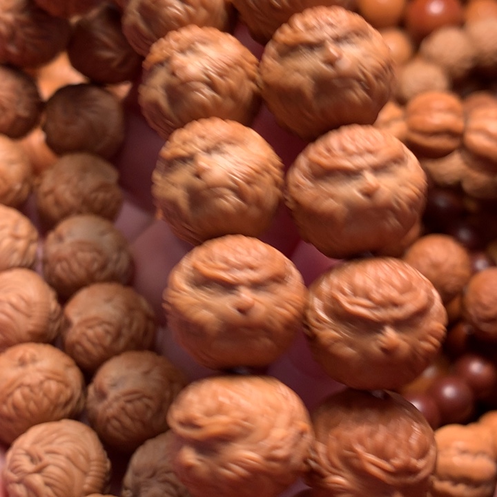 【闪购商品】猴头核桃手串迷***律悟空