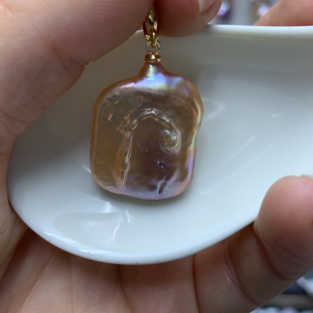 未镶嵌其他淡水珍珠