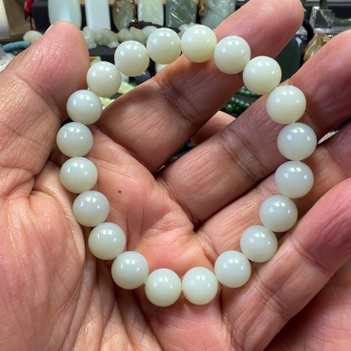 和田玉未镶嵌套链