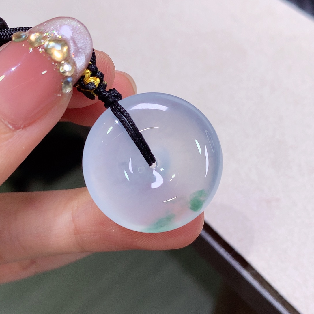 翡翠未镶嵌颈饰23.5-5.8