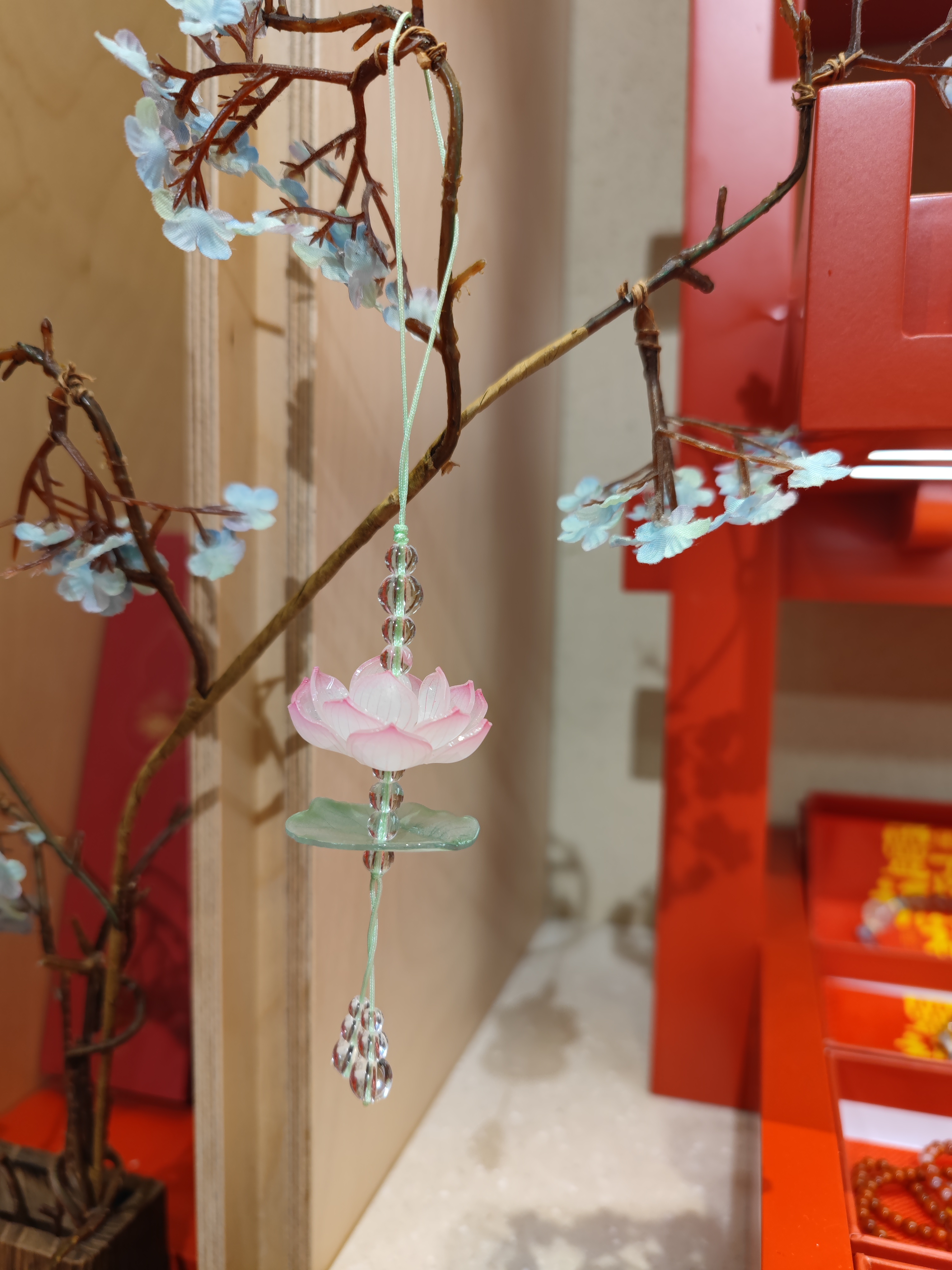 杭州灵隐文创馆大莲花挂件