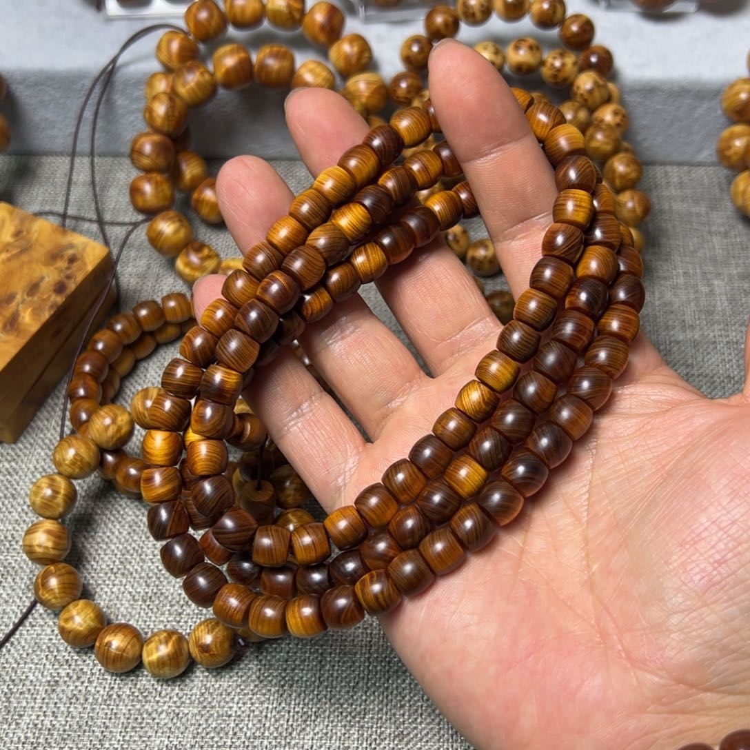 柏木（崖柏）牧*人黑油骨直切8*9