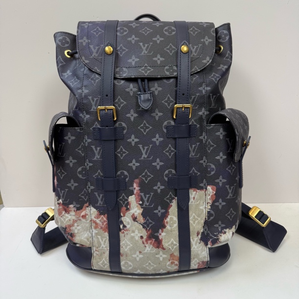 95新 LouisVuitton/路易威登 火烧云克里斯托弗男士双肩包2116