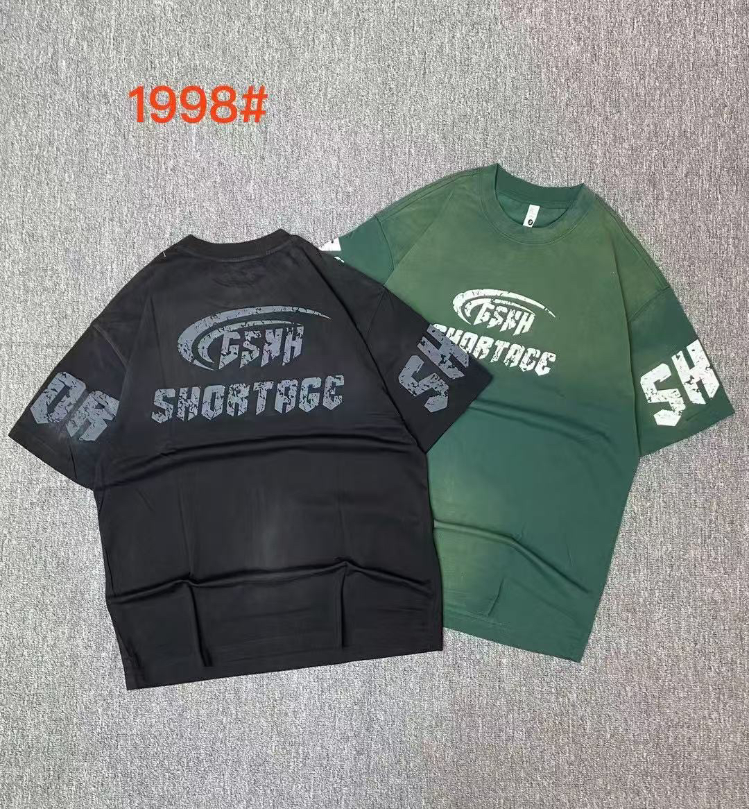 林妹妹推荐男女同款青年短袖夏季潮流T恤字母印花男装