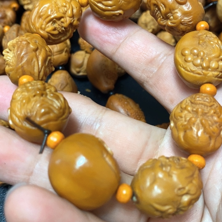 手串/手链橄榄核橄榄微瑕恶僧