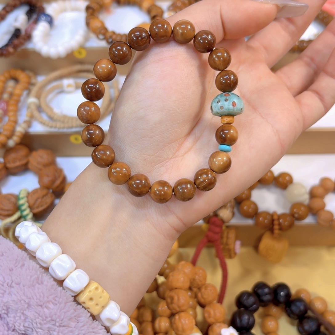 星月菩提吊坠特级库克➕蘑菇