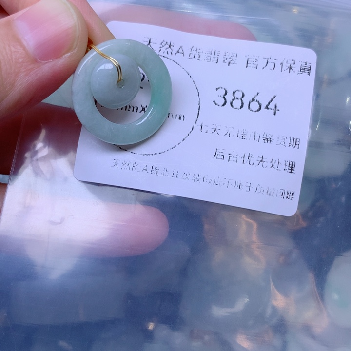 吊坠(不含链)未镶嵌翡翠