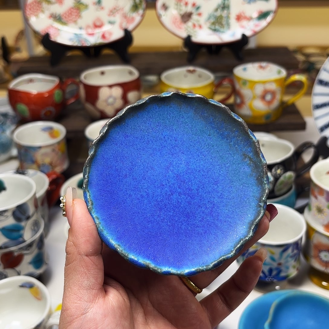 陶 虚空藏   豆皿