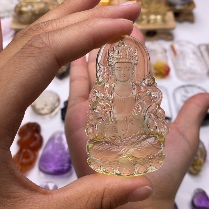 未镶嵌颈饰水晶苦**来定制