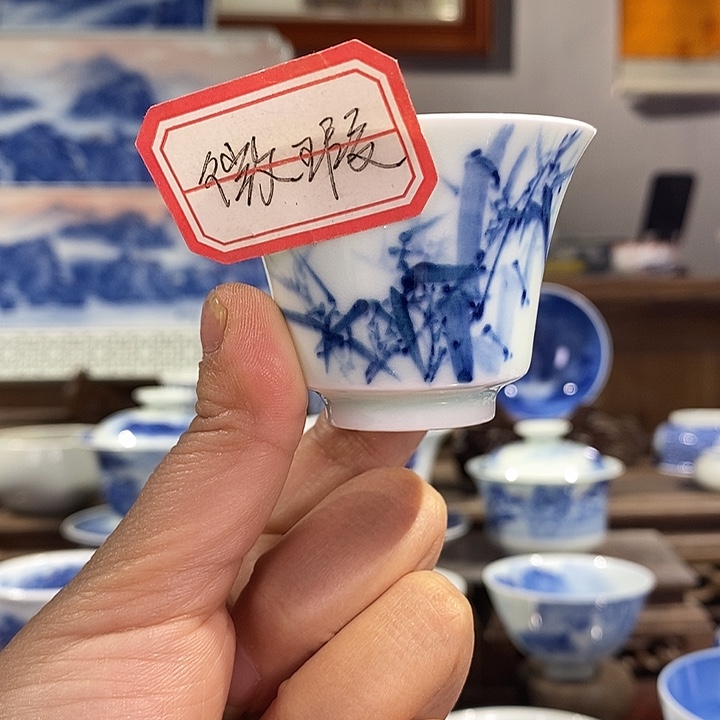 杯景德镇手工手绘陶瓷，高亮兴老师作品