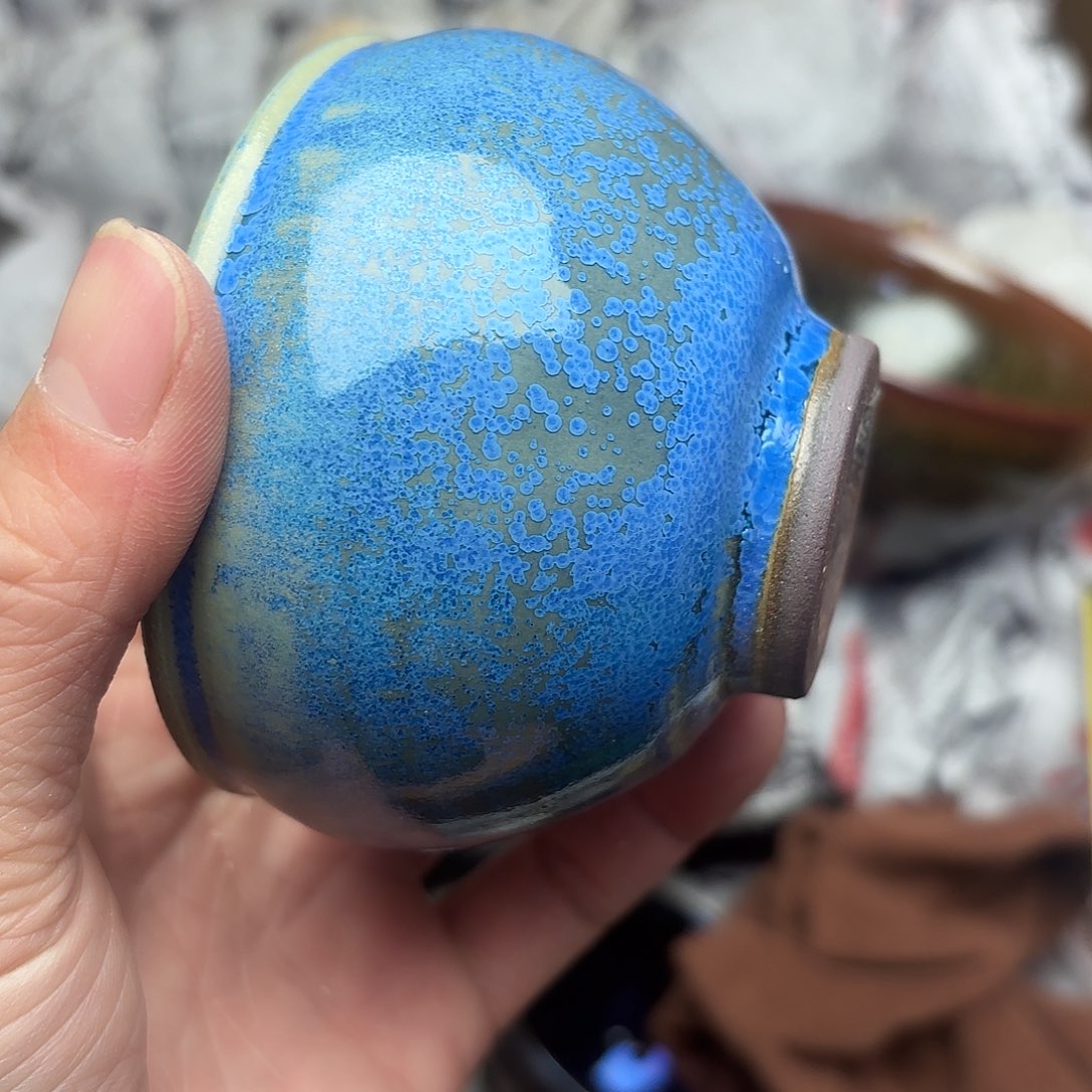 茶盏微瑕建盏主人杯一只