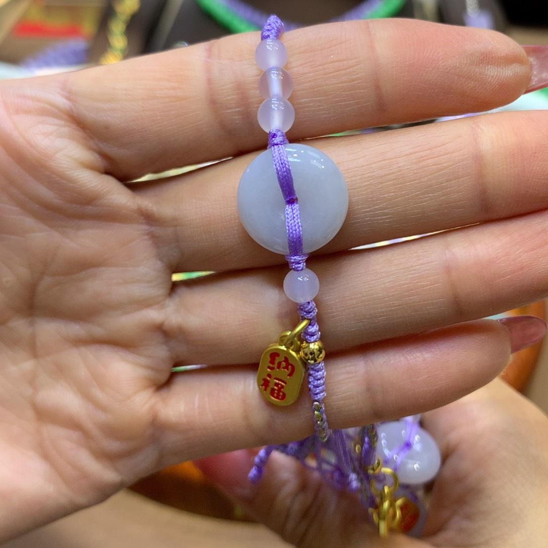 【闪购商品】翡翠未镶嵌颈饰Z***✿翡翠