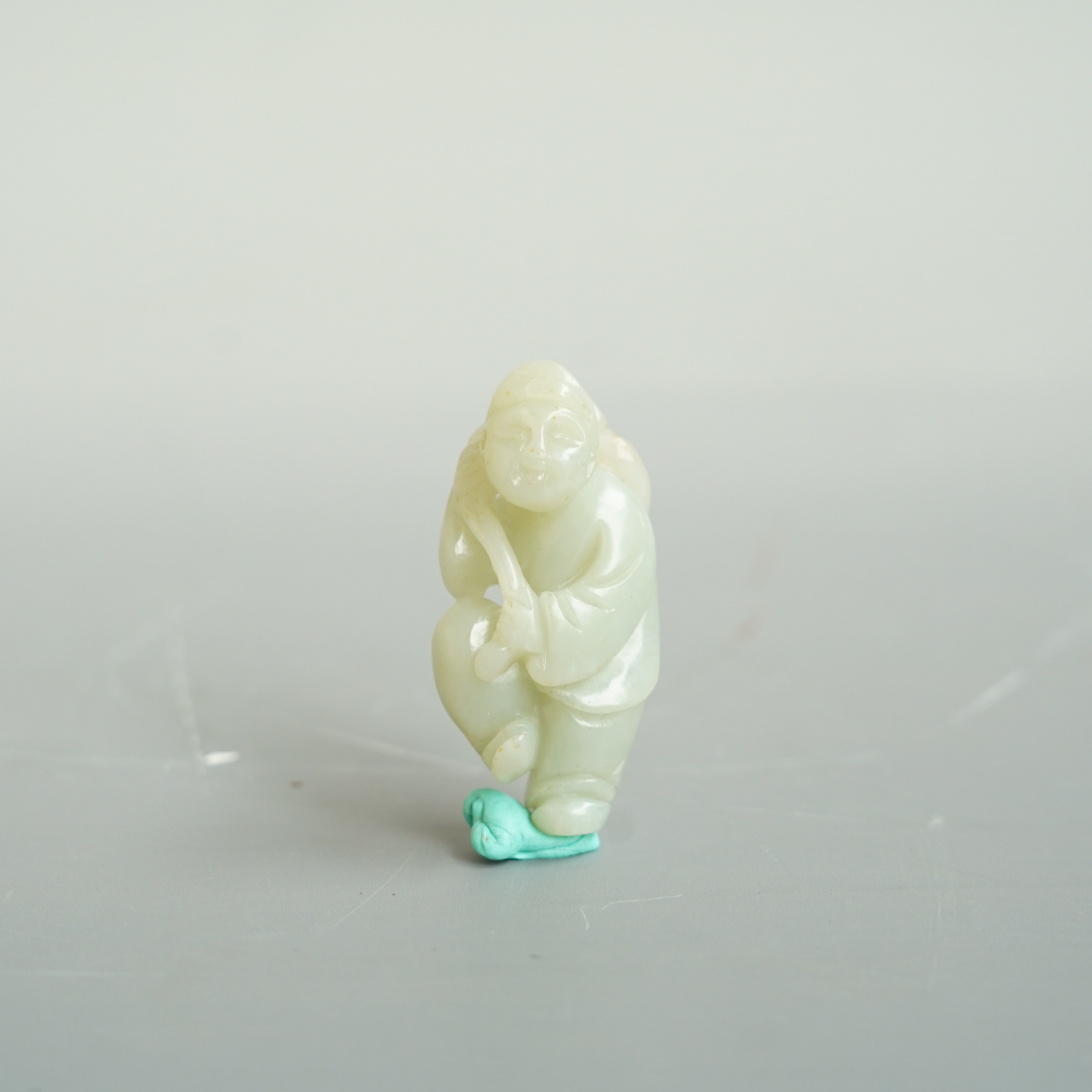 文华开物第20期拍品 1 清 和田白玉童子