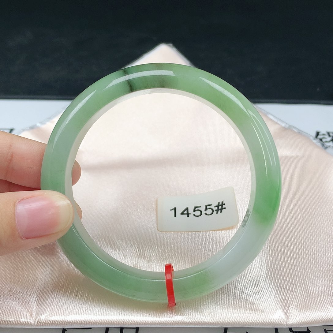 翡翠手镯未镶嵌1455正