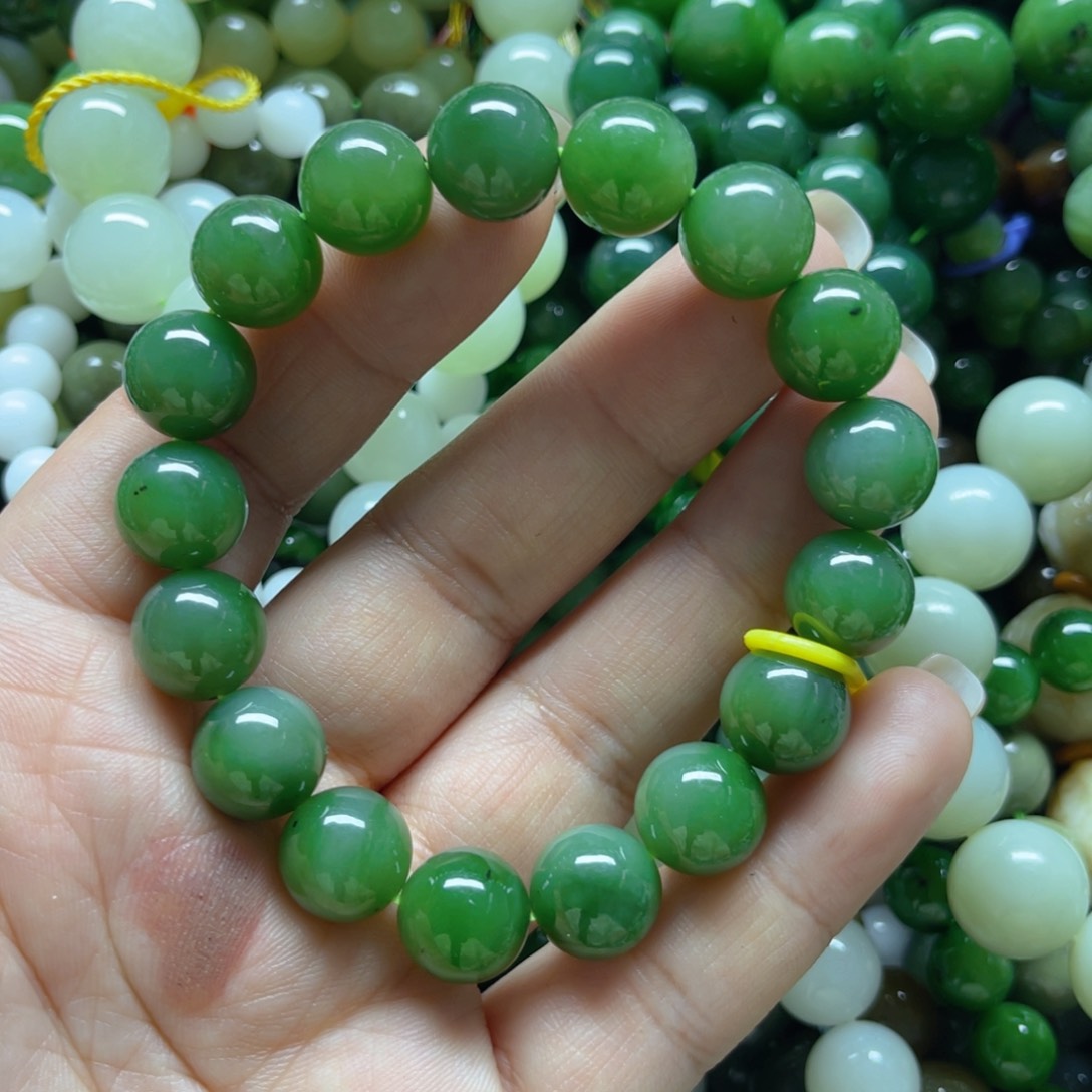 和田玉手链未镶嵌