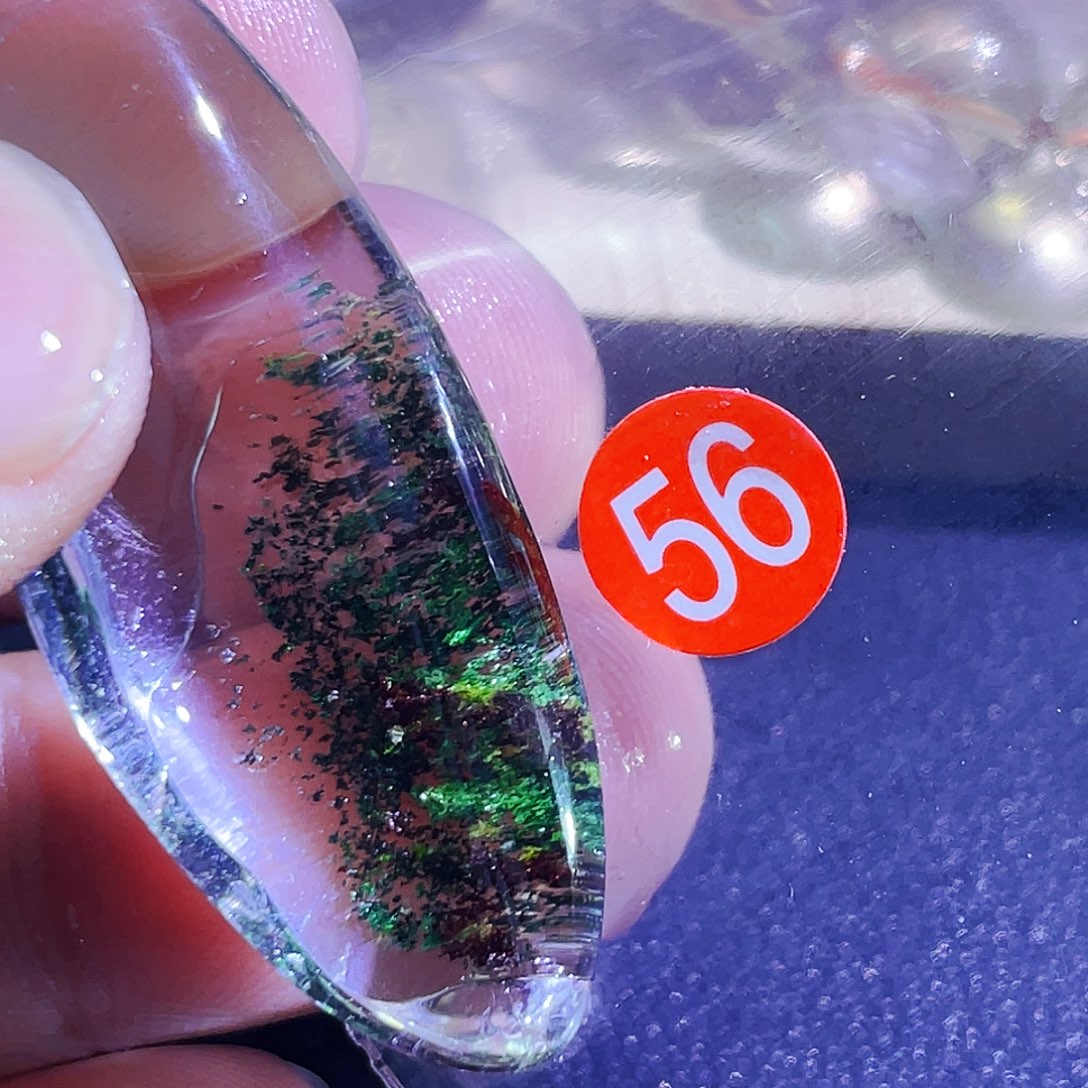 源***长水晶吊坠(不含链)未镶嵌