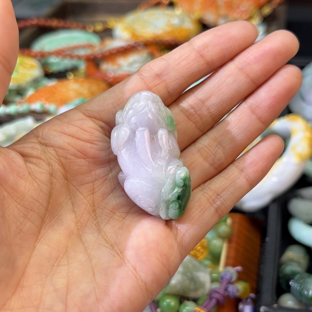 翡翠颈饰未镶嵌观**2待编款不退不换