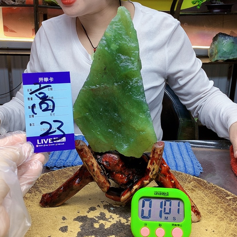 【闪购商品】蛇纹石玉合金岫玉双*鸟
