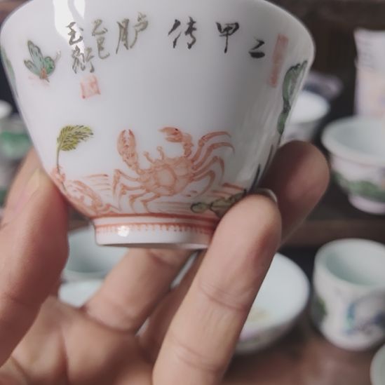 戴玉衡手绘陶瓷杯子