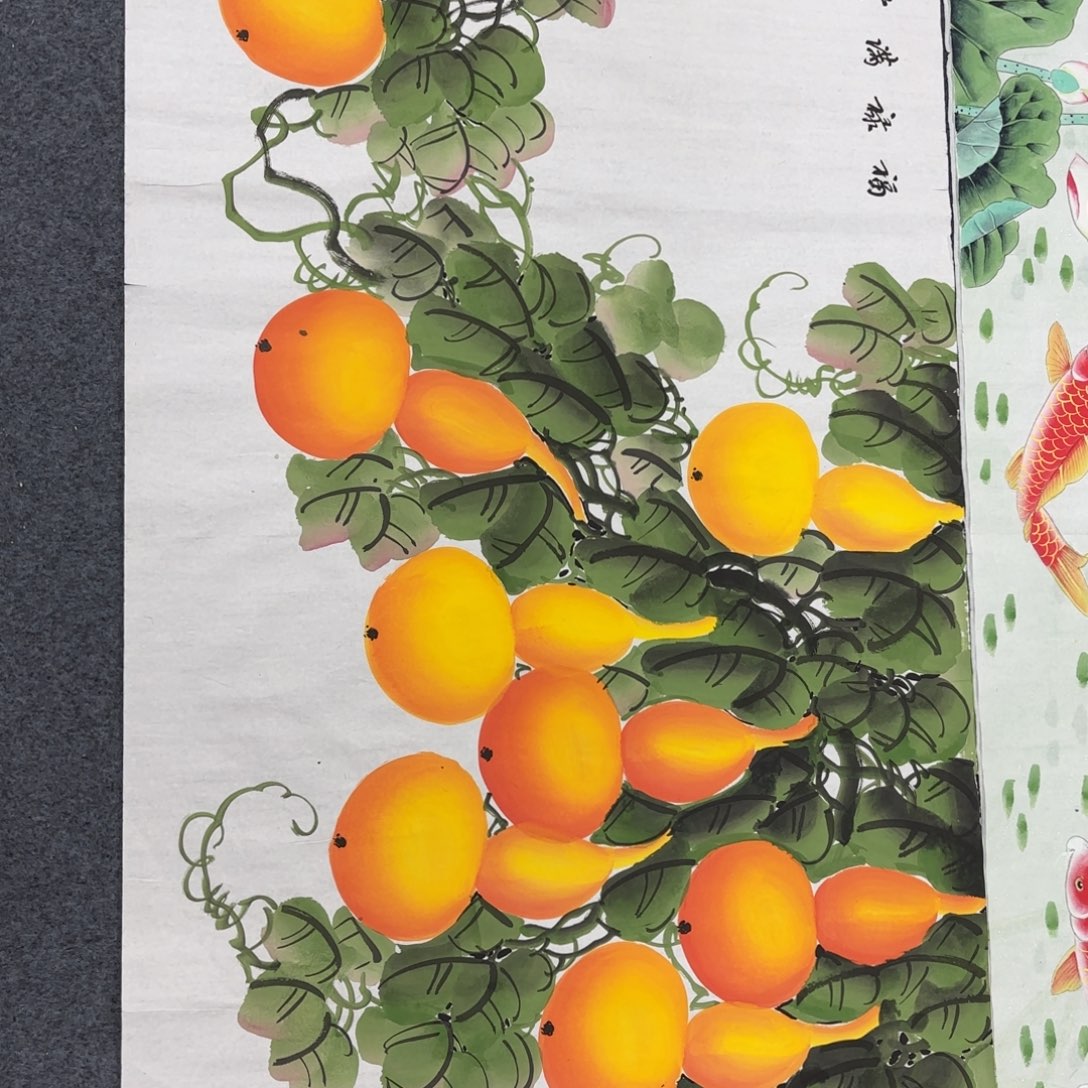 国画70/140四尺手绘 