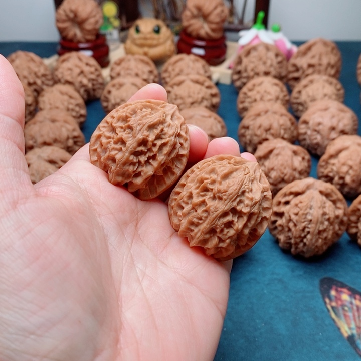 把件文玩核桃苹果园34