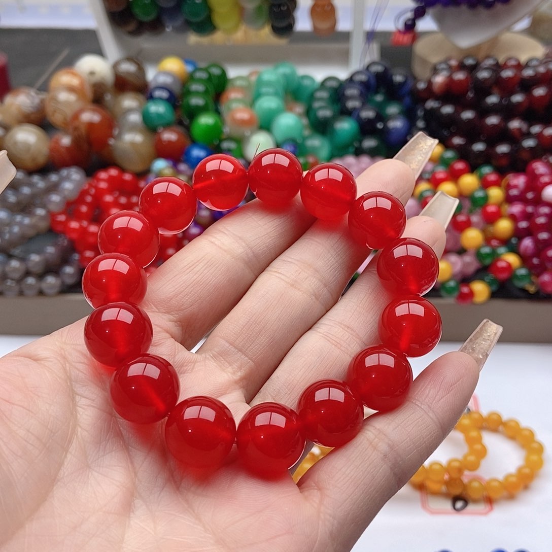 【闪购商品】玛瑙/玉髓手链未镶嵌小*女