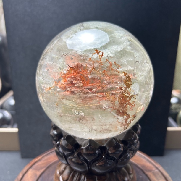 《云顶天宫》题解：扶龙直上九万里、深居云海凌霄阁 纯天然水晶球