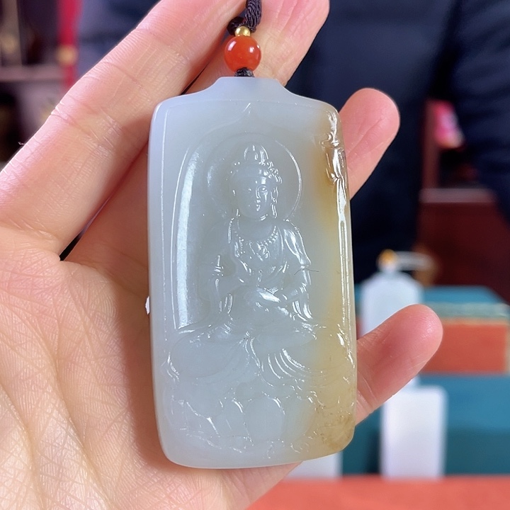 和田玉吊坠未镶嵌