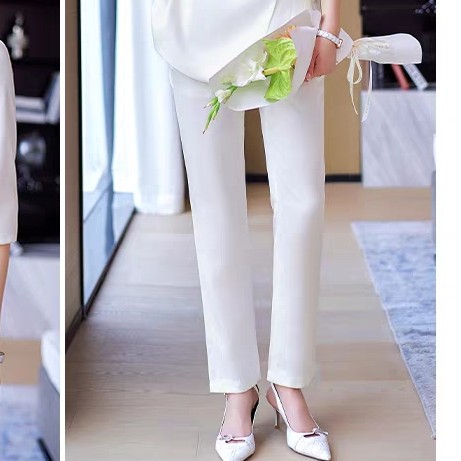 A区B607曼乐多多服装店修身休闲西裤春秋款