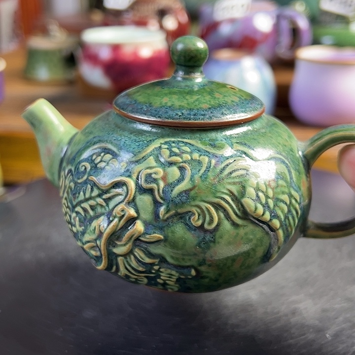 原矿钧瓷 龙凤呈祥