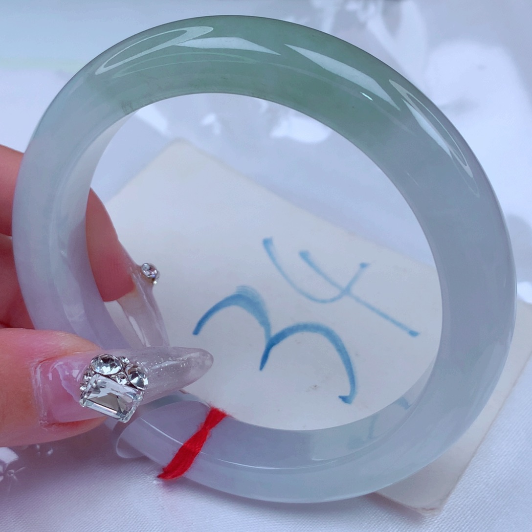 翡翠手镯未镶嵌天然缅甸翡翠A货手镯 