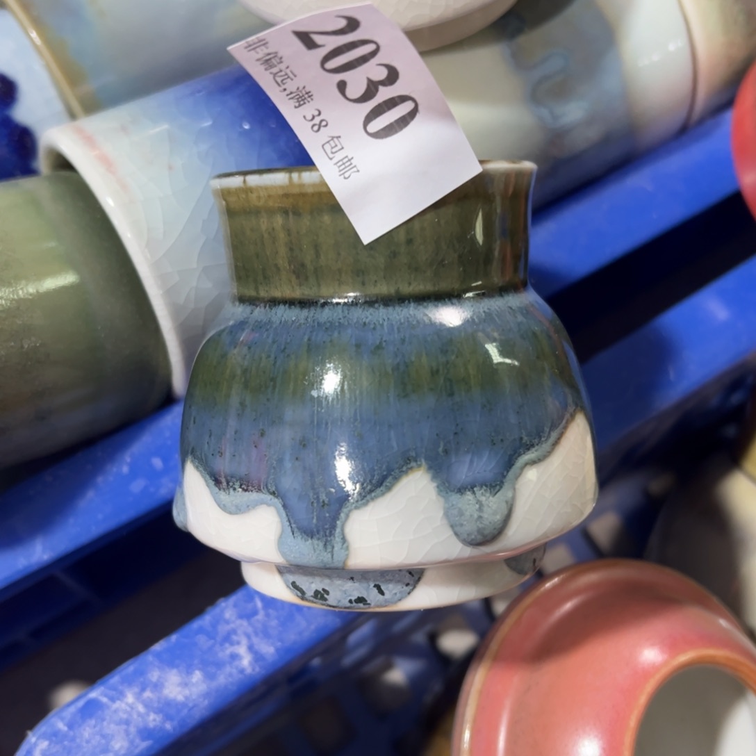 红陶景德镇手工花盆