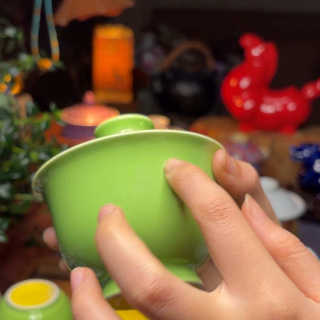 杯全手工高温颜色釉限定制款