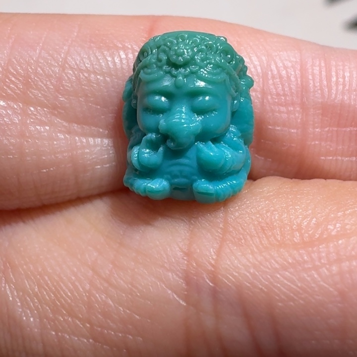 绿松石未镶嵌配饰