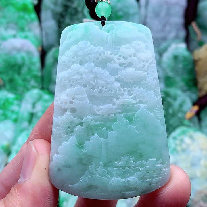 翡翠吊坠(不含链)未镶嵌