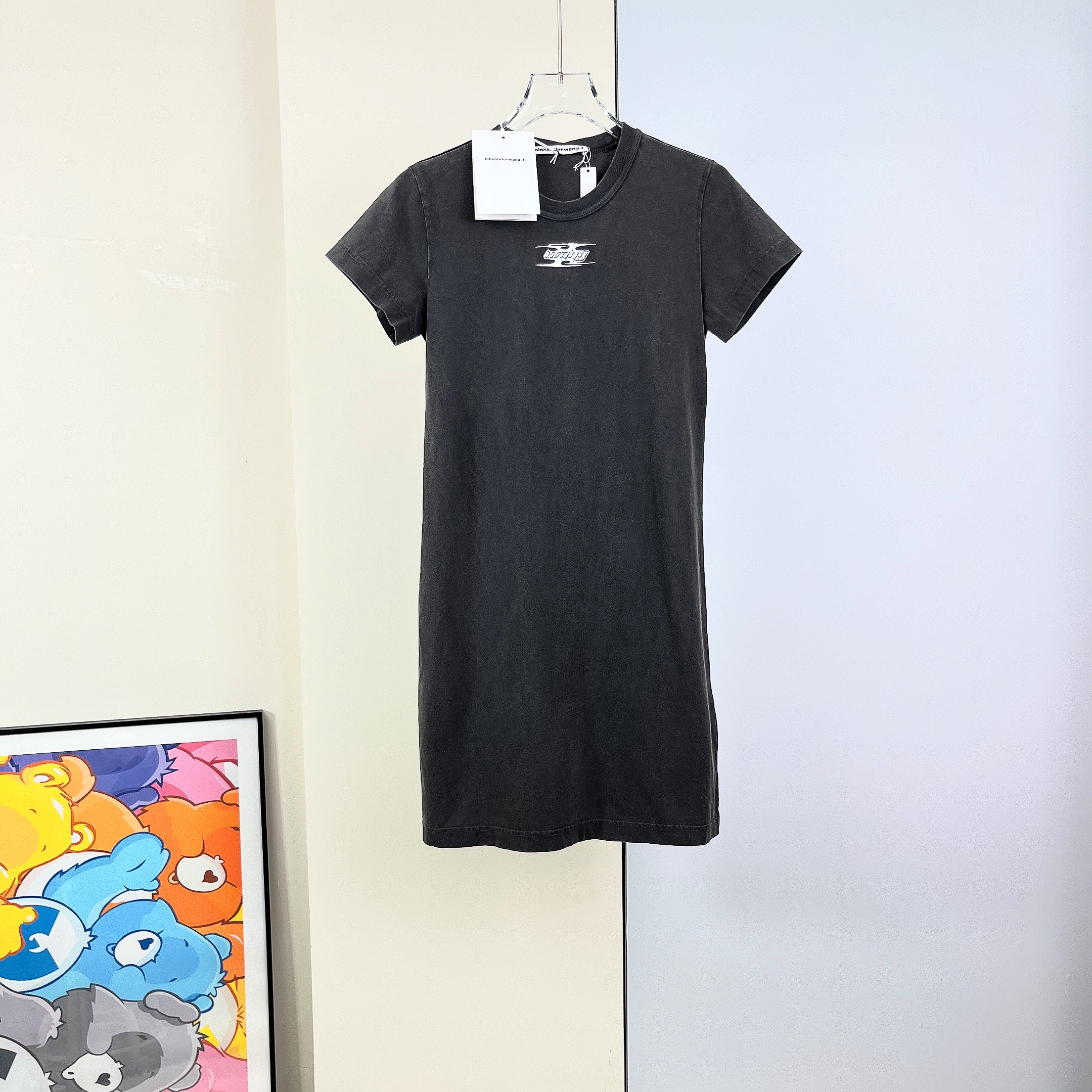 未使用 ALEXANDER WANG 亚历山大.王/T恤裙/XS码/Xspa5921